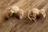 Mouse Screw Back Earrings - Red Eyed Novelty Mice