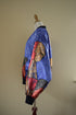 Abstract Art Satin Bomber Jacket - Large
