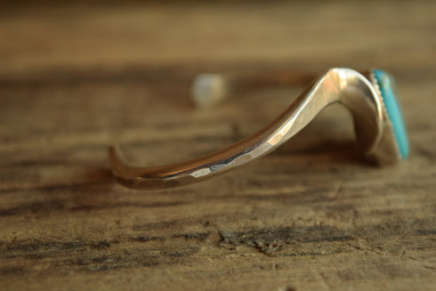Turquoise Sterling Silver Cuff Bracelet