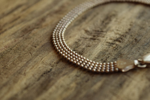 Delicate Sterling Silver Italian Bracelet