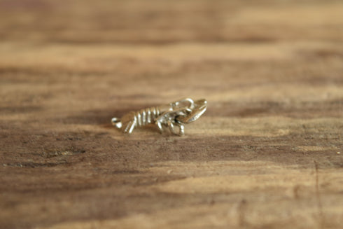 Lobster Charm Sterling Silver Vintage