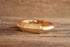 Gold Toned Hinged Bracelet - Vintage CastleCliff
