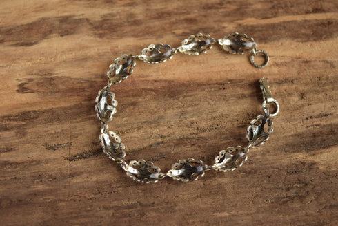 Beau Sterling Silver Bracelet