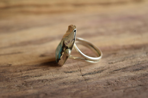 Size 8 Turquoise Ring