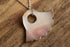 Pink Mother of Pearl Pendant Necklace