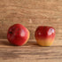 Vintage Apple Shaped Salt & Pepper Shakers