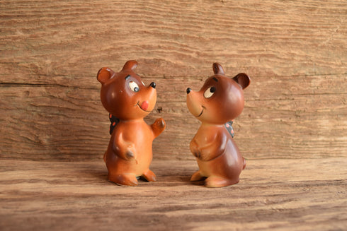 Bear Shaped Salt and Pepper Shakers