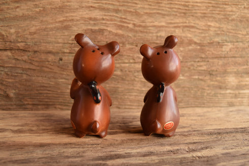 Bear Shaped Salt and Pepper Shakers