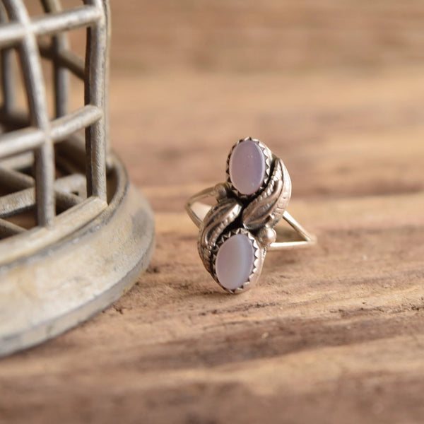 Mother of Pearl Size 6 1/2 Native Ring