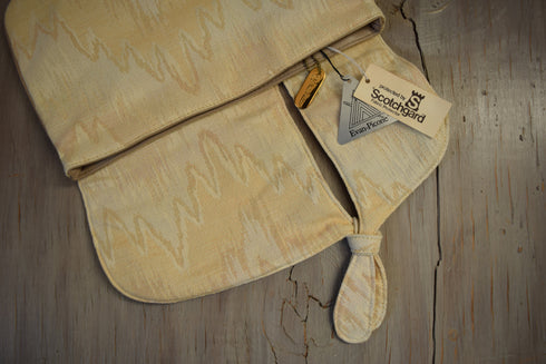 Cream & Beige Clutch - Modern Southwestern New Old Stock