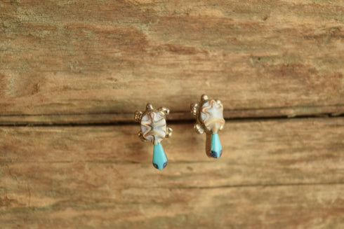 Turtle Stud Earrings - Native American Made