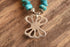 Sand Cast Turquoise Necklace