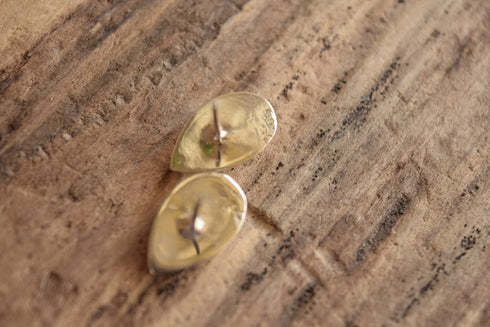 Malachite Tear Drop Earrings