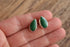 Malachite Tear Drop Earrings