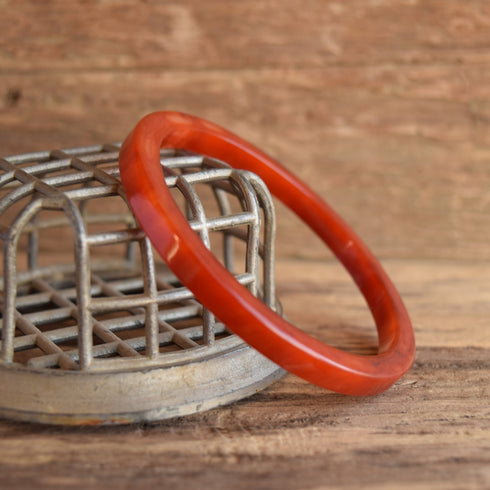 Red Marbled Bakelite Paprika