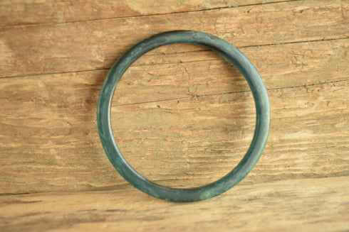 Blue Moon Prystal Bakelite Bangle Spacer
