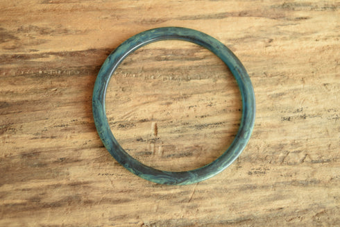 Blue Moon Prystal Bakelite Bangle Spacer