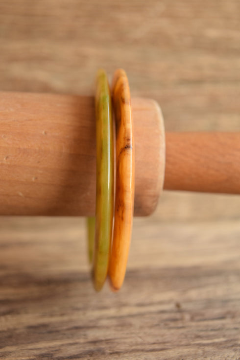 Flying Saucer Bakelite Bangle - You Pick