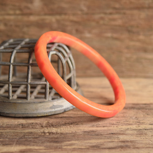 Tequila Sunrise Bakelite Bangle