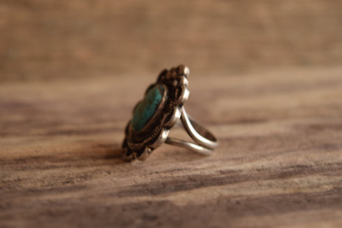 Size 6.5 Turquoise & Sterling Ring