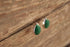Malachite Tear Drop Earrings