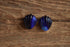 Violet Art Deco Retro Earrings