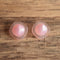 Frosted Pink Moon Glow Earrings