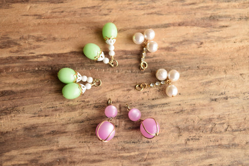 Vintage Dangle Earring Findings for Jewelry Making