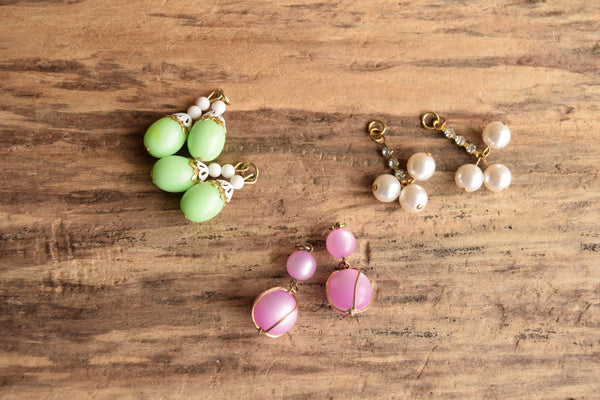 Vintage Dangle Earring Findings for Jewelry Making