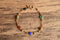 Tiny Scarab Bracelet 12 K GF - Alice Caviness