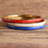 Red White and Blue Vintage Bangle Set