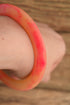 Pink Flying Saucer Bakelite Bangle