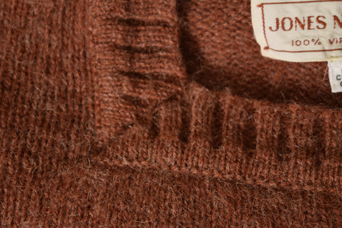 1970's Rust Wool Sweater - Jones New York