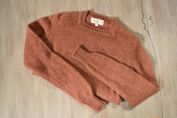 1970's Rust Wool Sweater - Jones New York