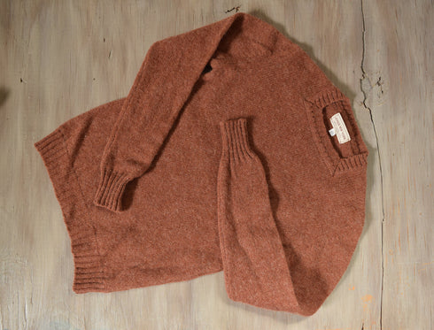 1970's Rust Wool Sweater - Jones New York