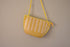 Sunshine Yellow Woven Crossbody bag