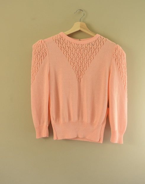 Peach Vintage Knit