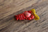 Plastic Heart Lobster Dangle Brooch