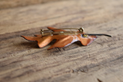 White Oak Leaf Brooch