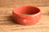 Blood Orange, Dark Coral Plastic Bangle