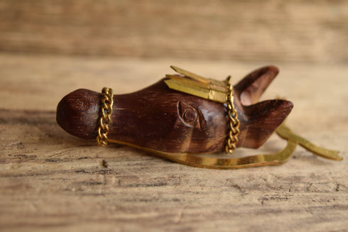 Horse Head Brooch - 1940's Vintage