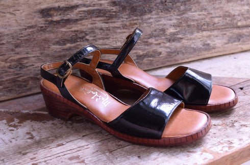 Patent Leather Sandals Size 5.5 - Mr. Herbert Couture Footwear