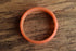 Peach Pink Bakelite Bangle