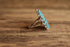 Turquoise Cluster Ring - Size 10 Signed Native Ring