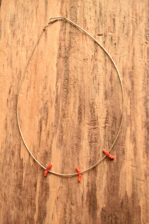 Coral Branch Choker