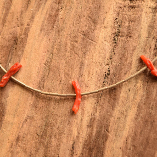 Coral Branch Choker