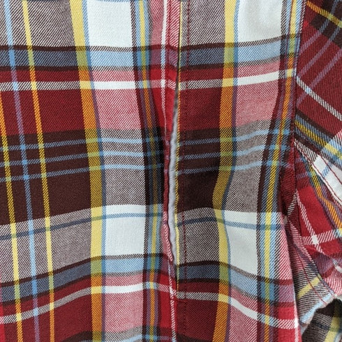 Duluth Trading Co Red Plaid Flannel - Medium