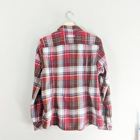 Duluth Trading Co Red Plaid Flannel - Medium