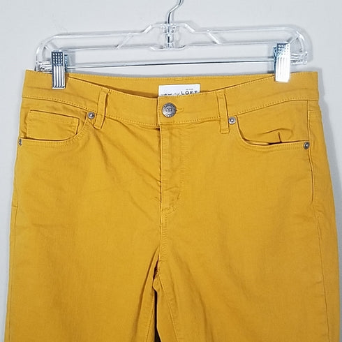 LOFT Marigold Modern Skinny Pants