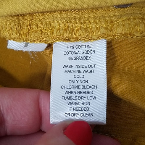 LOFT Marigold Modern Skinny Pants